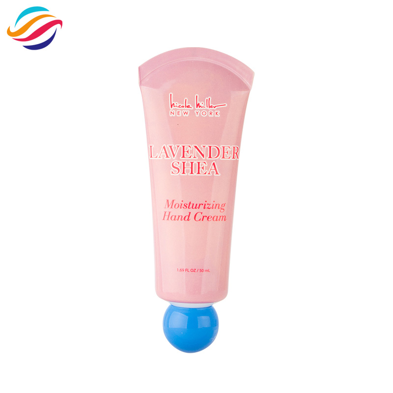 Lavender shea round-cap tube view 1