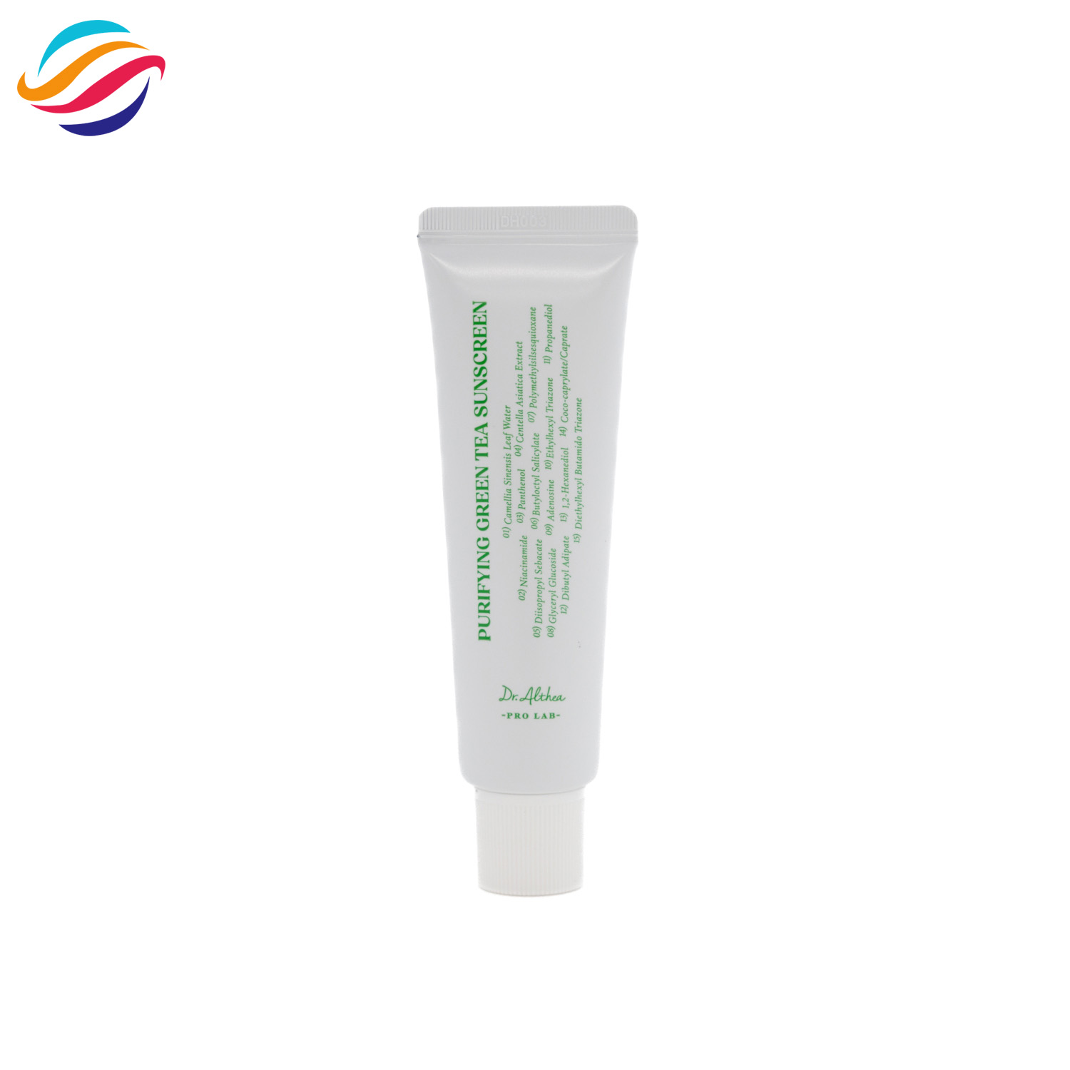 Sunscreen tube view 1